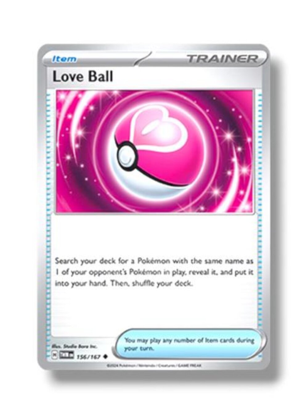 POKEMON - Chinese Card S& V Sweet Ball CSV7C-182/204 W PROTECTIVE CLEAR CASE